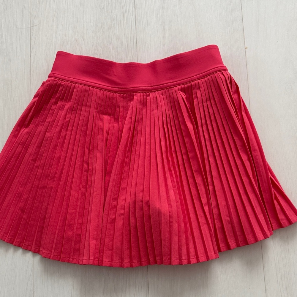 lululemon athletica Vibrant Red Skater Skirt